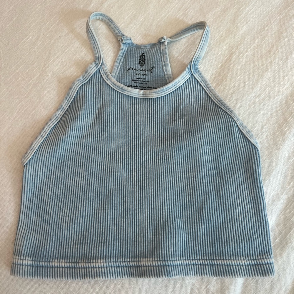 free people happiness runs crop tank